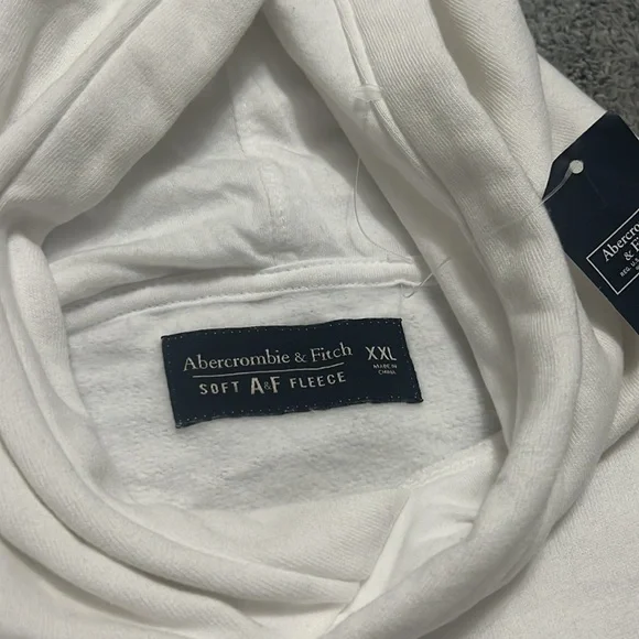 Abercrombie & Fitch white hoodie - size xxl - Picture 3 of 3